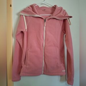 NWOT Roxy Blush Pink Fleece Hoodie